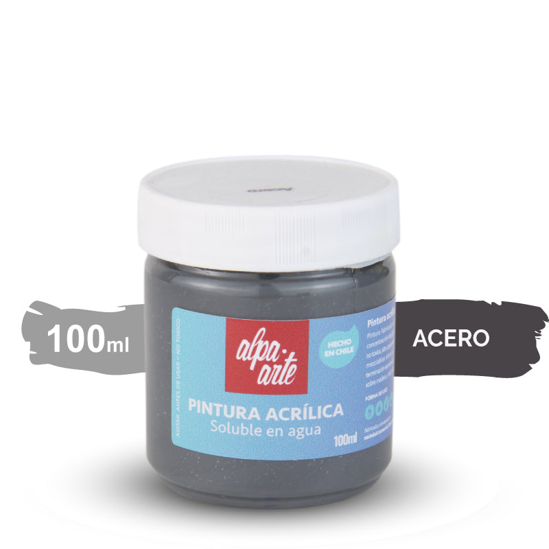 Pintura Acrílica 100 ml - ACERO