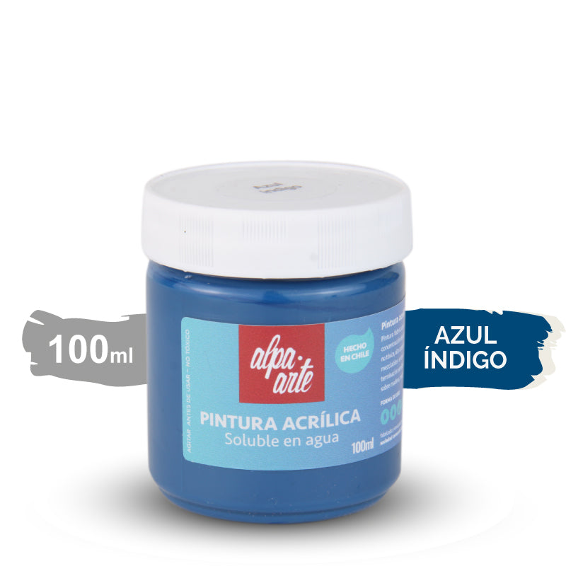 Pintura Acrílica 100 ml - AZUL INDIGO