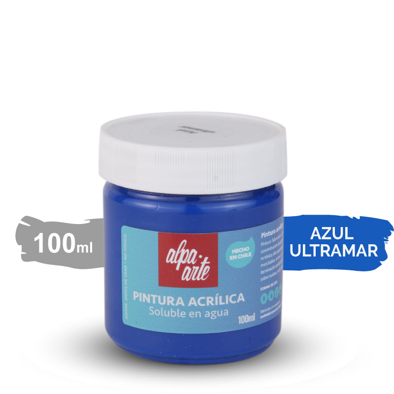 Pintura Acrílica 100 ml - AZUL ULTRAMAR