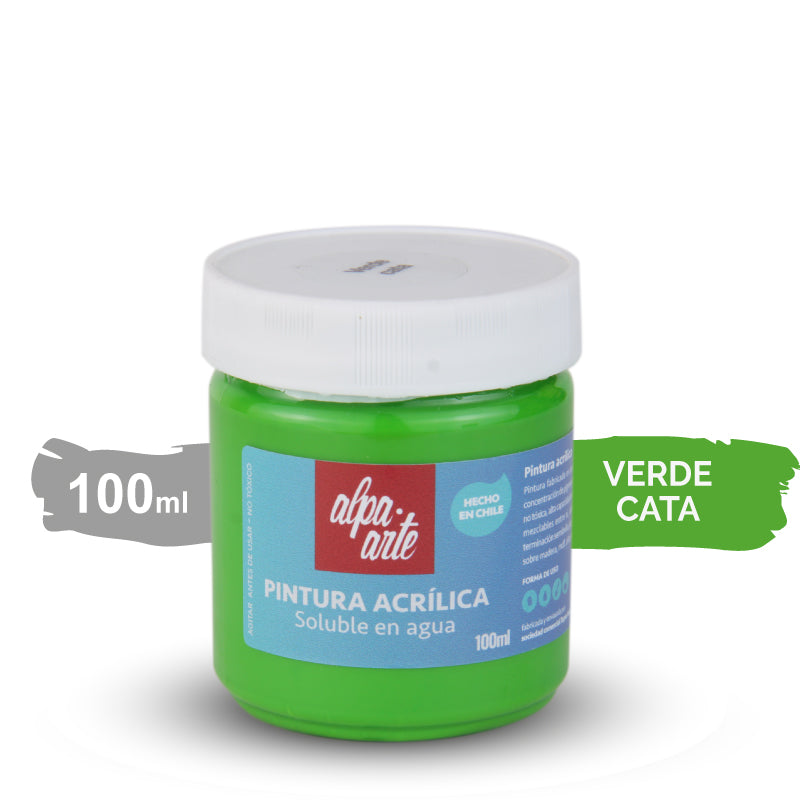 Pintura Acrílica 100 ml - VERDE CATA
