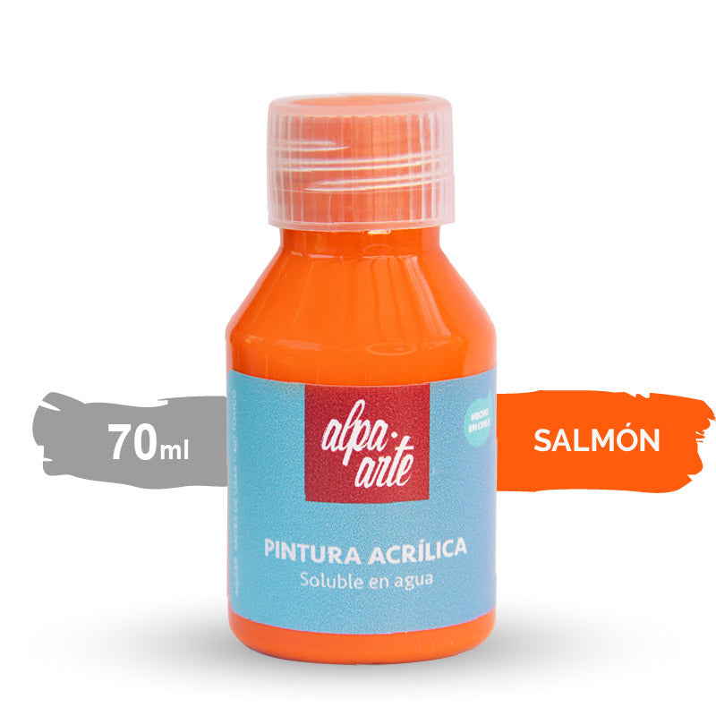 Pintura Acrílica 70 ml - SALMON