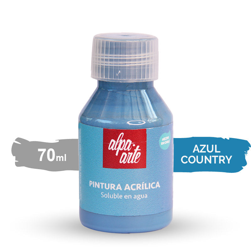 Pintura Acrílica 70 ml - AZUL COUNTRY