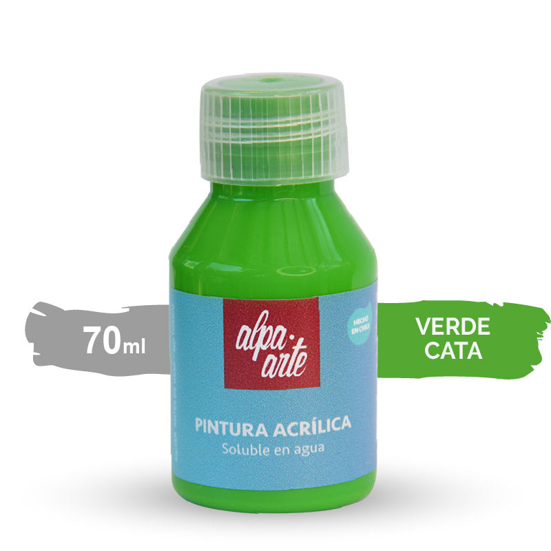 Pintura Acrílica 70 ml - VERDE CATA