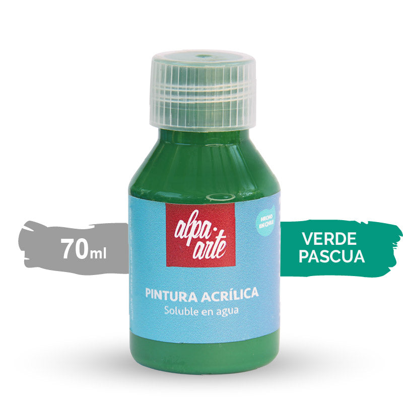 Pintura Acrílica 70 ml - VERDE PASCUA