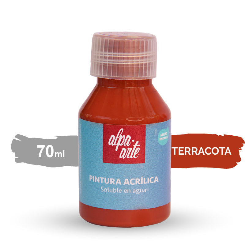 Pintura Acrílica 70 ml - TERRACOTA