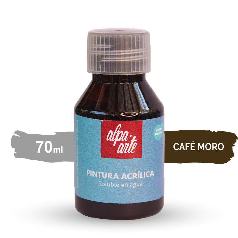 Pintura Acrílica 70 ml - CAFÉ MORO