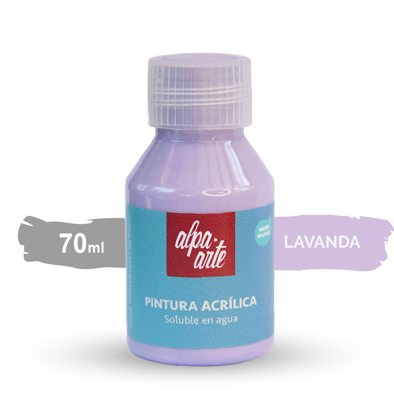Pintura Acrílica 70 ml - LAVANDA