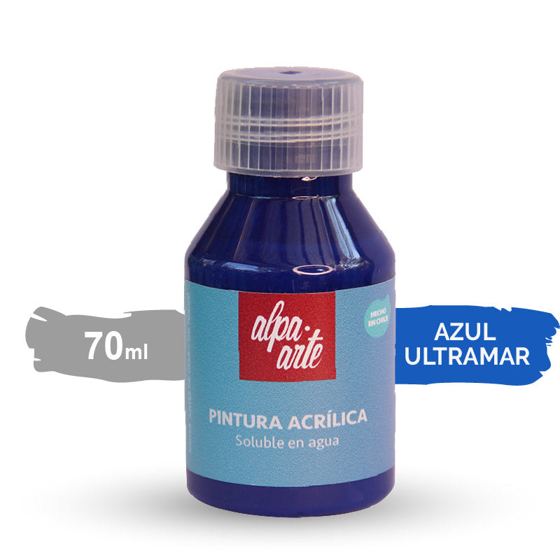 Pintura Acrílica 70 ml - AZUL ULTRAMAR