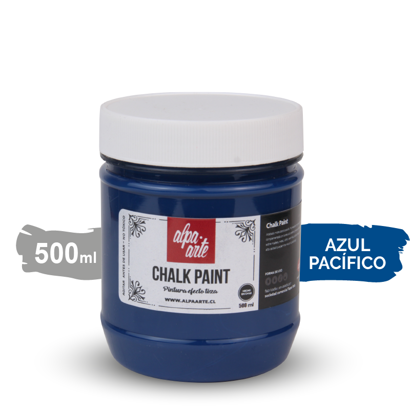 Pintura Tiza 500 ml - Azul Pacifico