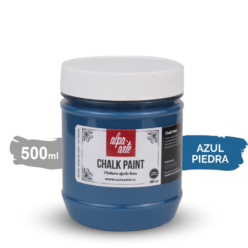 Pintura Tiza 500 ml - Azul Piedra