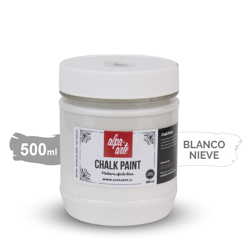 Pintura Tiza 500 ml - Blanco Nieve