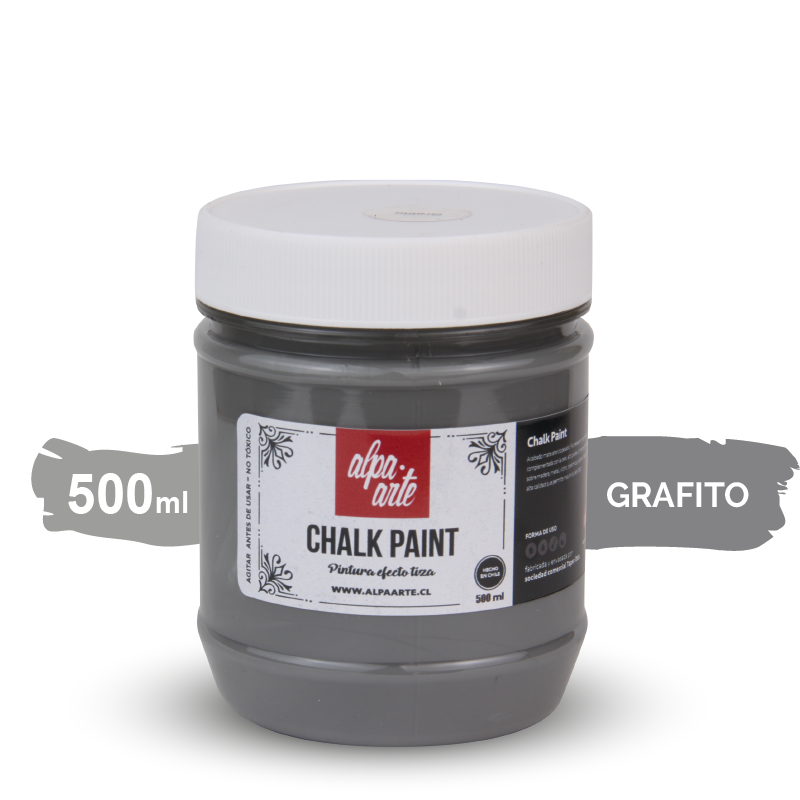 Pintura Tiza 500 ml - Grafito