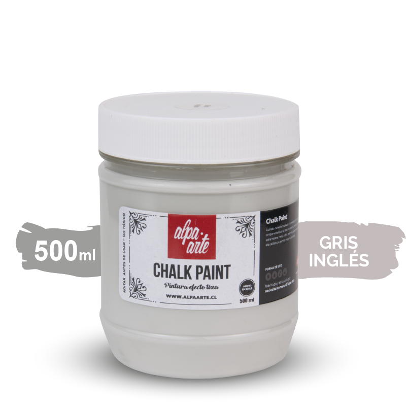 Pintura Tiza 500 ml - Gris Inglés