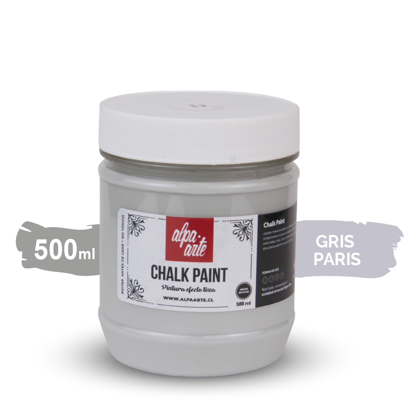 Pintura Tiza 500 ml - Gris Paris