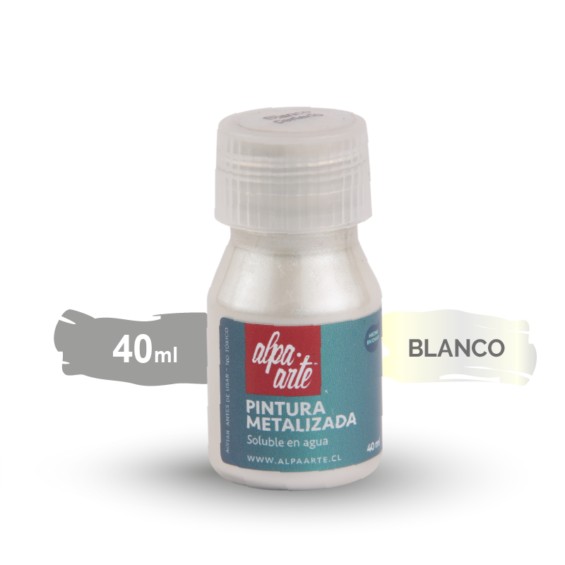 Pintura Metalizada 40 ml - PERLADO