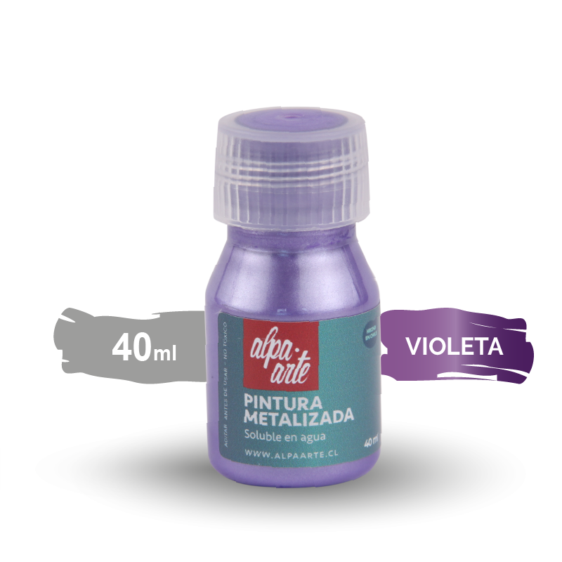 Pintura Metalizada 40 ml - VIOLETA