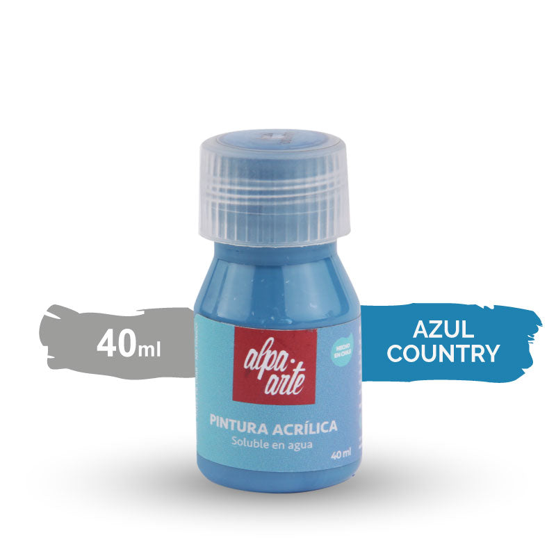 Pintura Acrílica 40 ml - AZUL COUNTRY