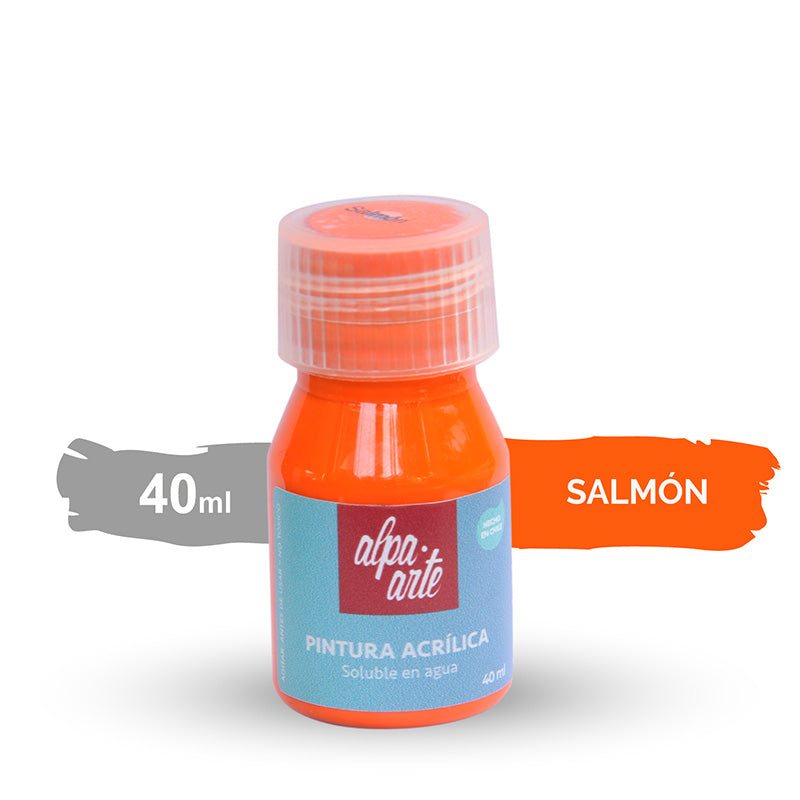 Pintura Acrílica 40 ml - SALMON