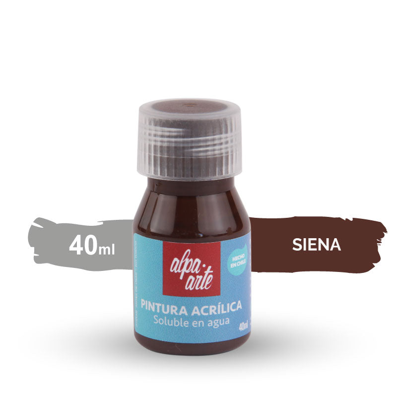Pintura Acrílica 40 ml - SIENA