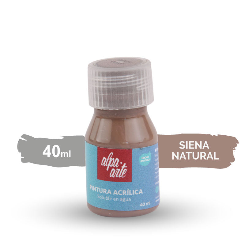 Pintura Acrílica 40 ml - SIENA NATURAL