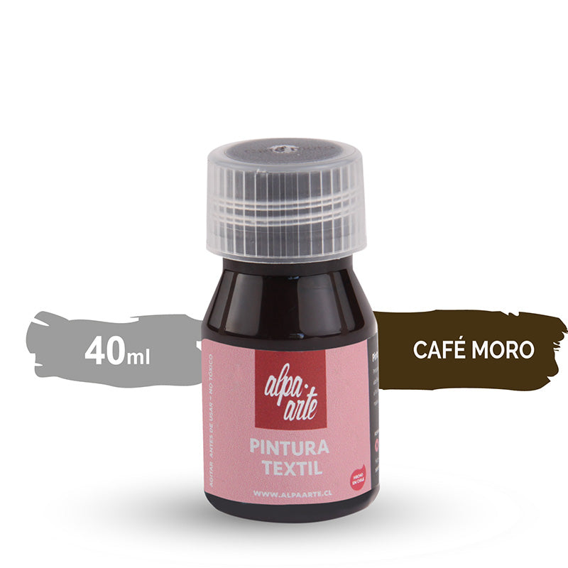 Pintura Textil 40 ml - CAFÉ MORO