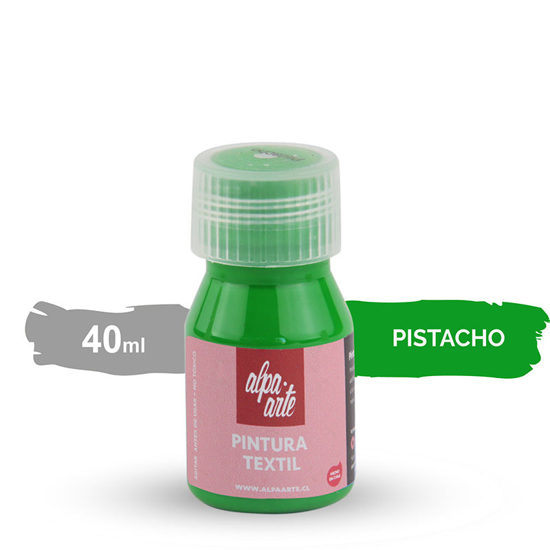 Pintura Textil 40 ml - PISTACHO
