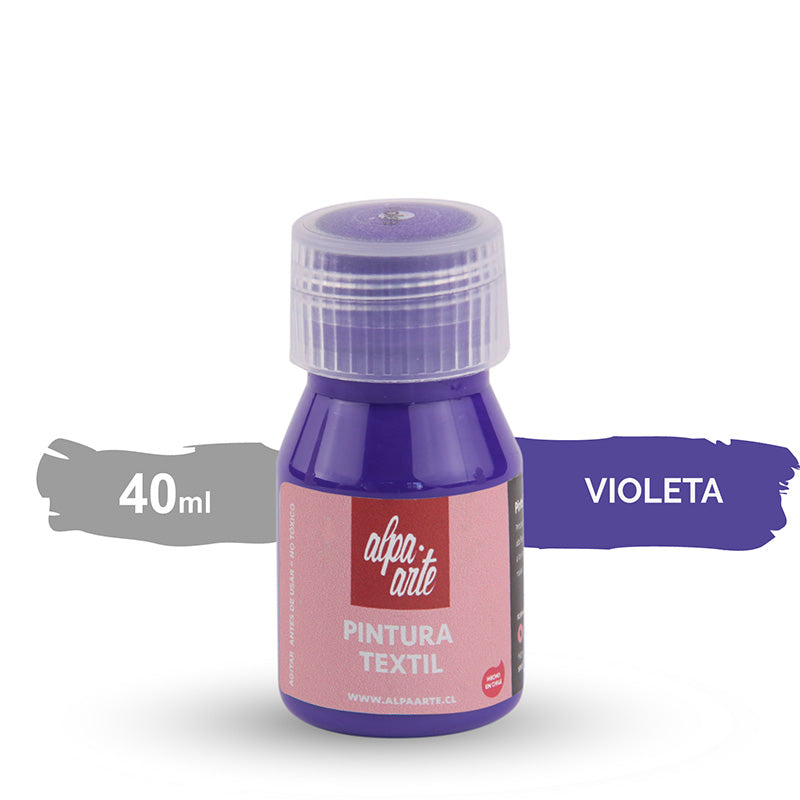 Pintura Textil 40 ml - VIOLETA