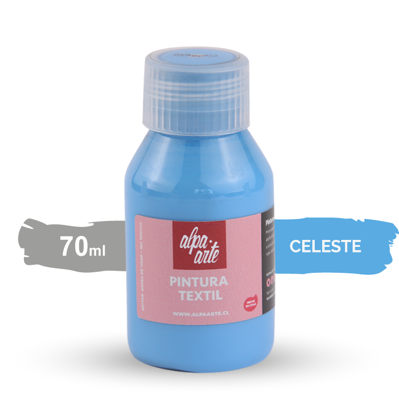 Pintura Textil 70 ml - ROJO