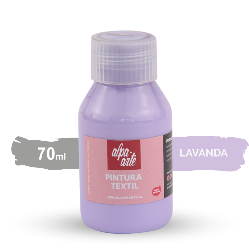 Pintura Textil 70 ml - LAVANDA
