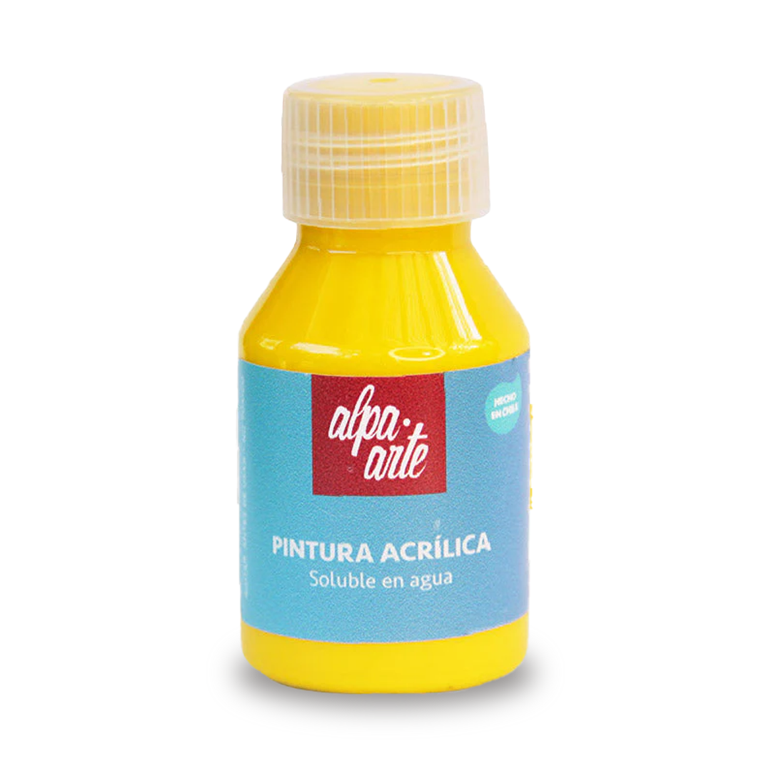 Pintura Acrílica 70 ml - Amarillo Rey