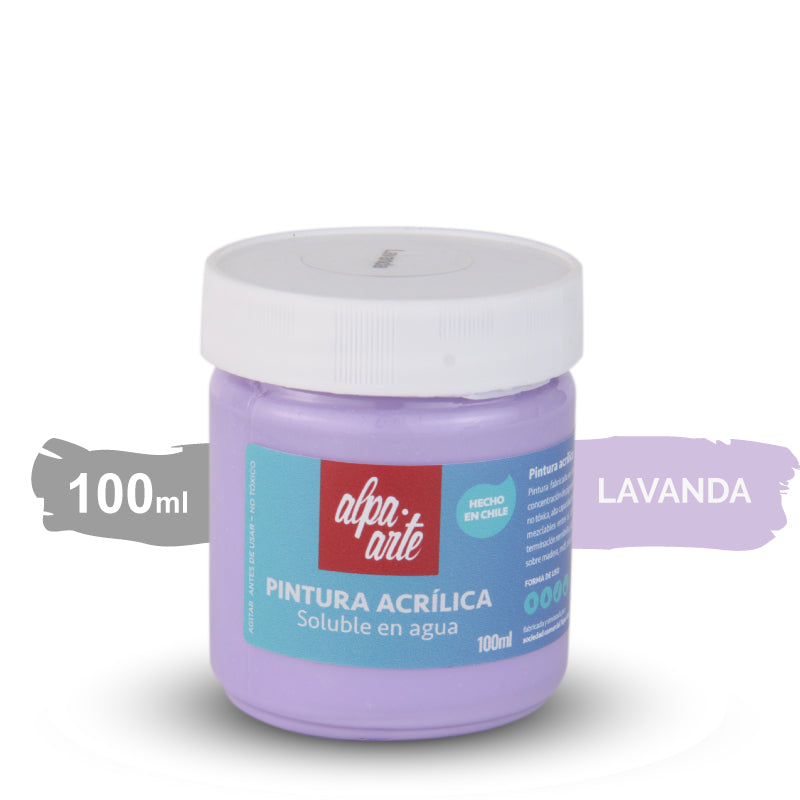 Pintura Acrílica 100 ml -  LAVANDA