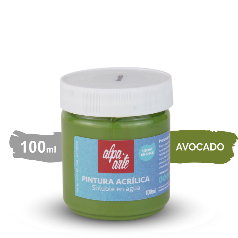 Pintura Acrílica 100 ml - (variedad de colores)