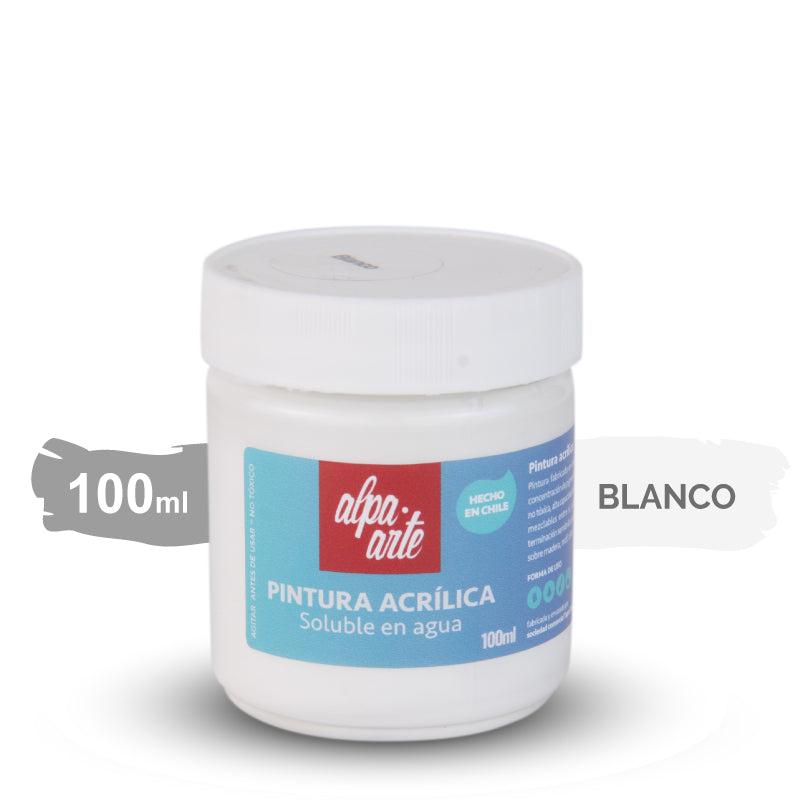 Pintura Acrílica 100 ml - (variedad de colores)