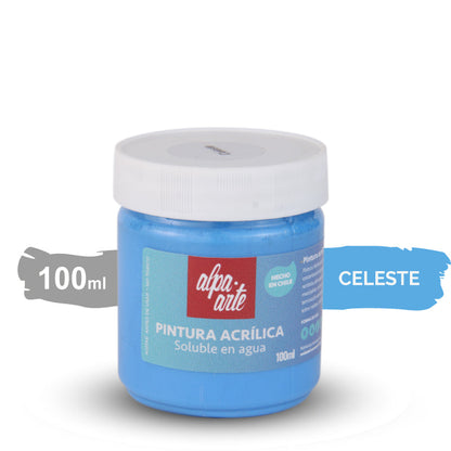 Pintura Acrílica 100 ml - (variedad de colores)