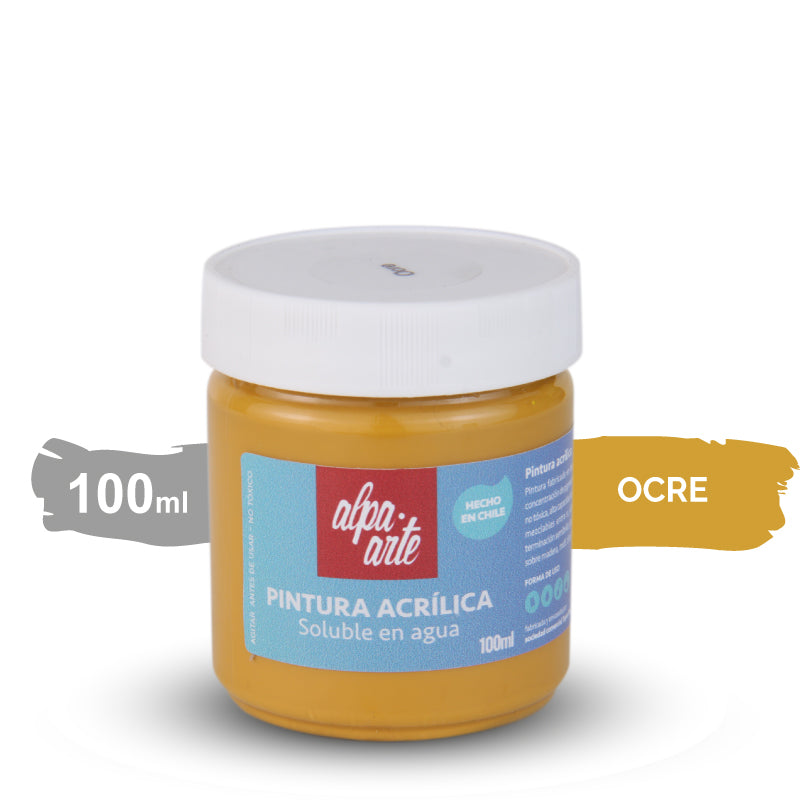 Pintura Acrílica 100 ml - (variedad de colores)