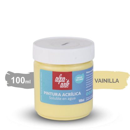 Pintura Acrílica 100 ml - (variedad de colores)