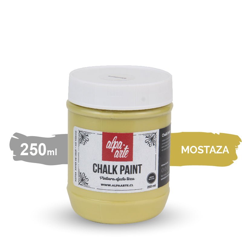 Chalk Paint (Pintura Tiza) 250 ml (variedad de colores)