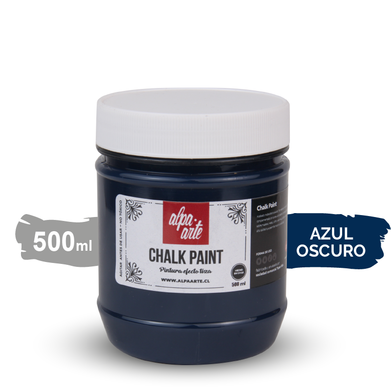 Chalk Paint (Pintura Tiza) 500 ml (variedad de colores)