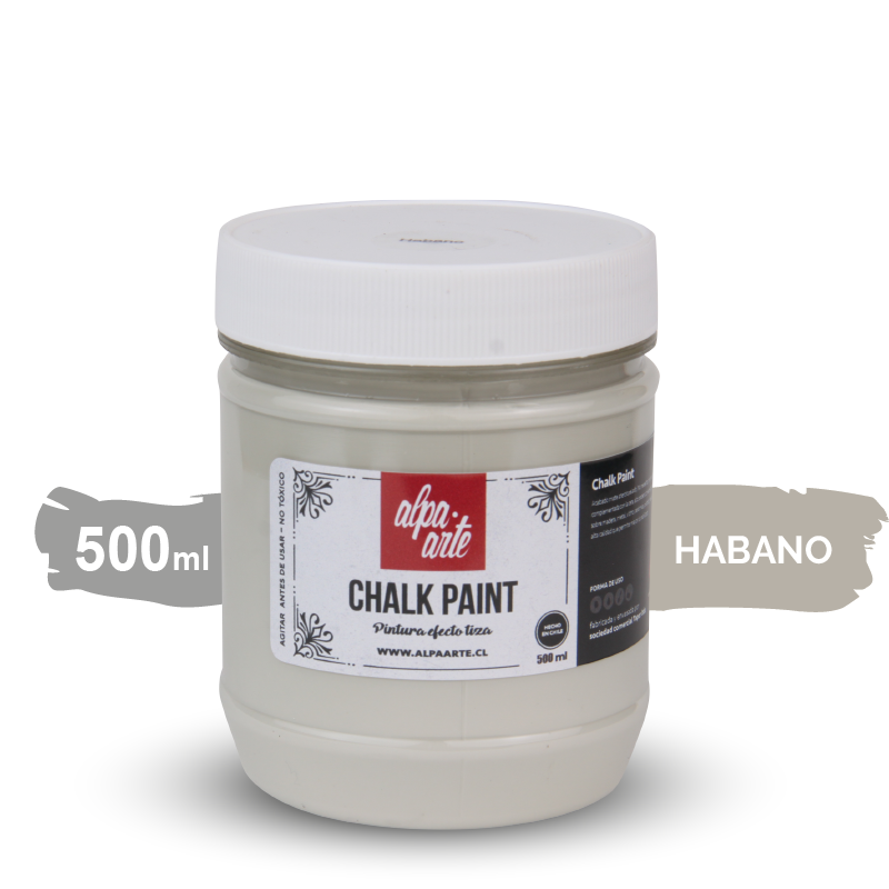 Chalk Paint (Pintura Tiza) 500 ml (variedad de colores)