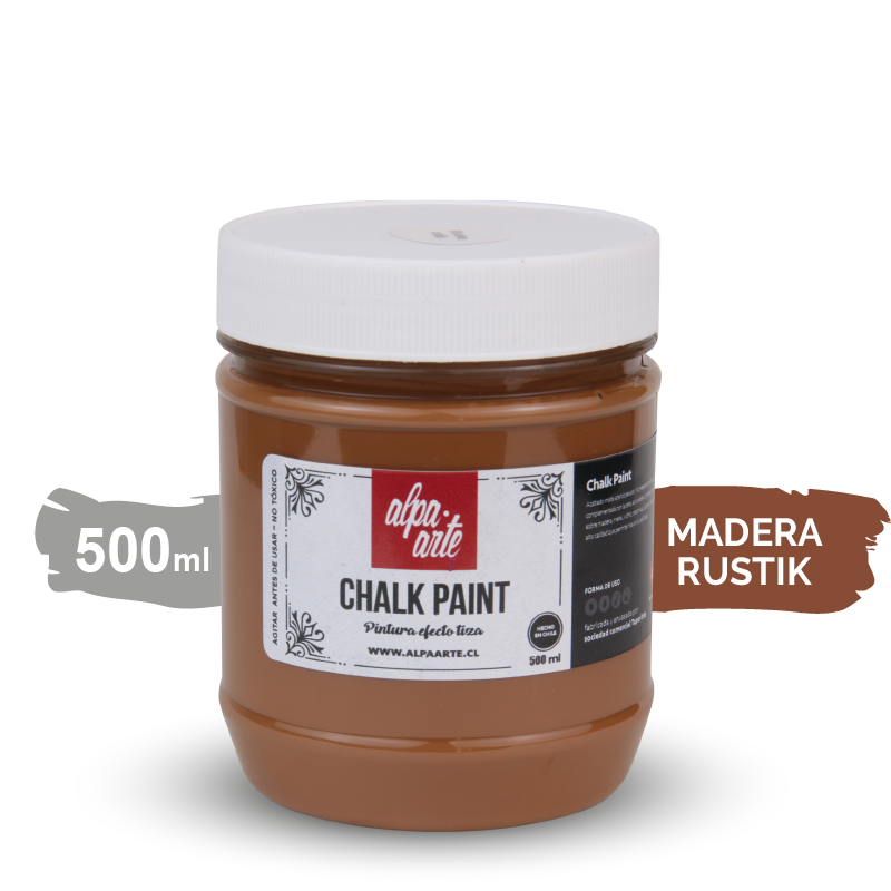 Chalk Paint (Pintura Tiza) 500 ml (variedad de colores)