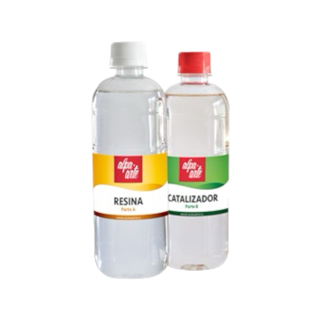 Resina 250+250 ml (componentes A y B)