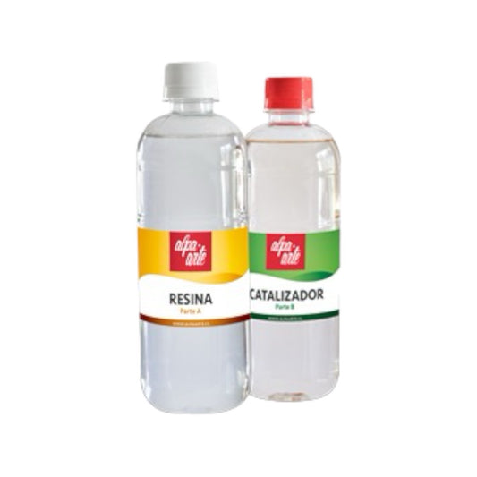 Resina 250+250 ml (componentes A y B)