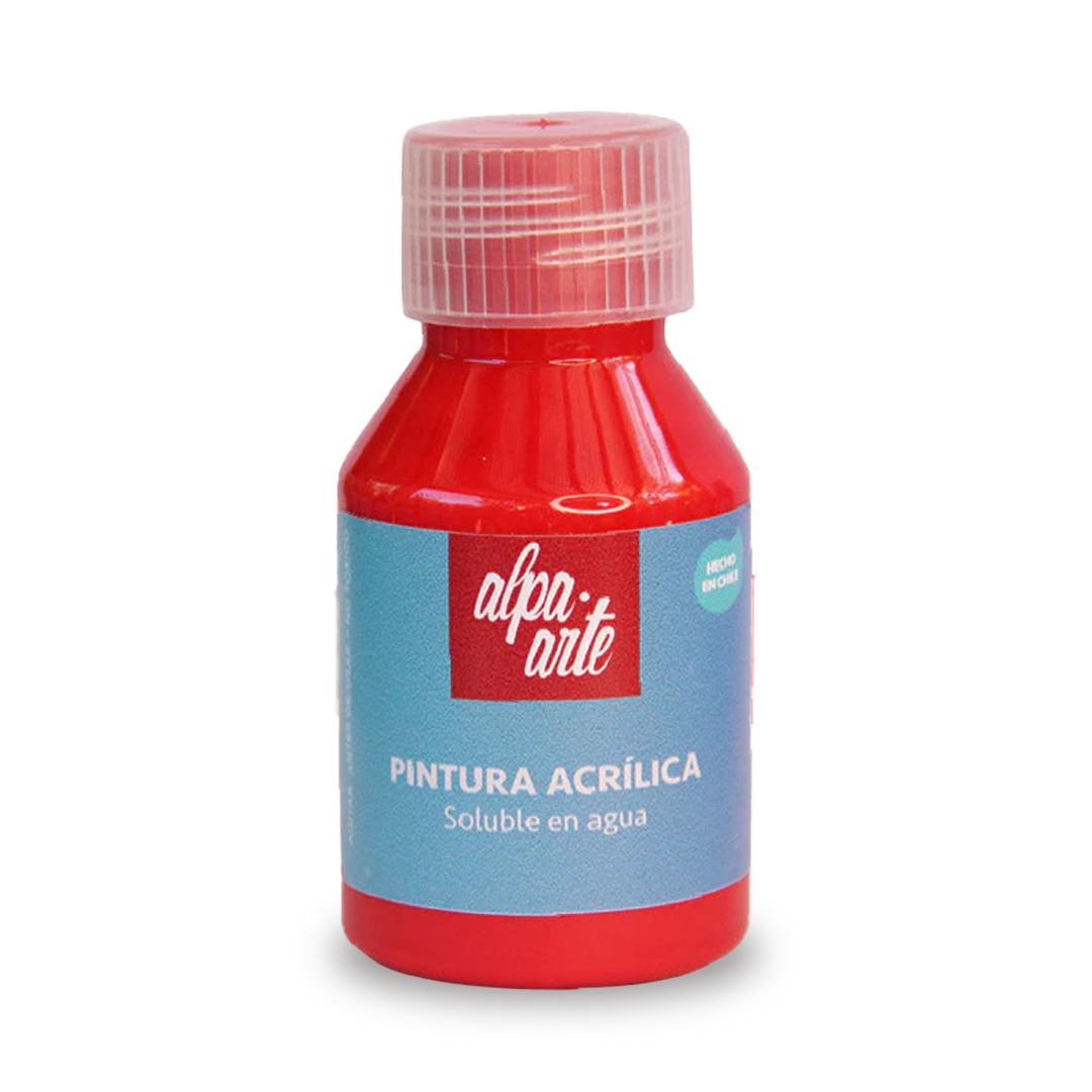 Pintura acrílica 70 ml – Rojo