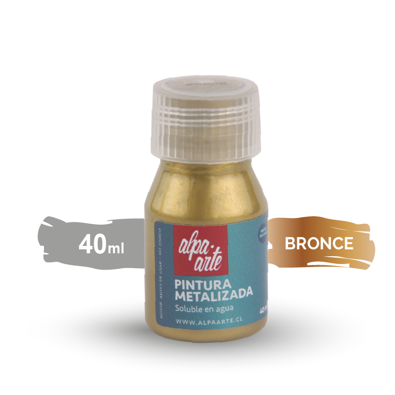 Pintura Metalizada 40 ml - BRONCE