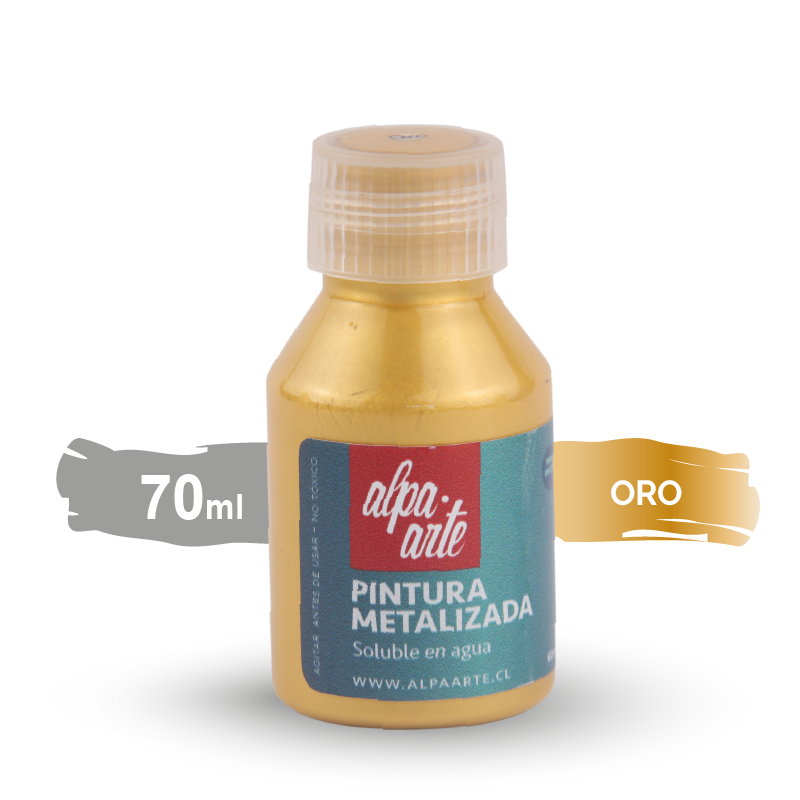 Pintura Metalizada 70 ml - ORO