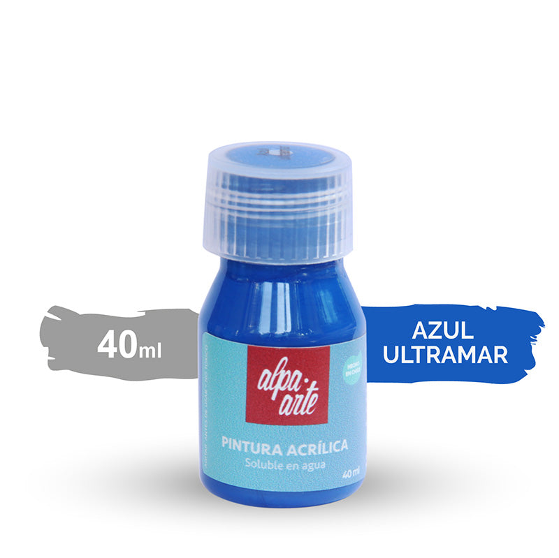 Pintura Acrílica 40 ml - (variedad de colores)