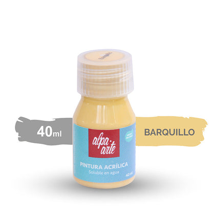 Pintura Acrílica 40 ml - (variedad de colores)