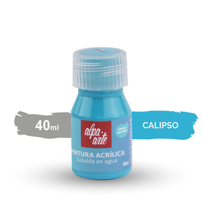 Pintura Acrílica 40 ml - (variedad de colores)