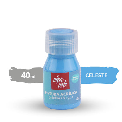 Pintura Acrílica 40 ml - (variedad de colores)