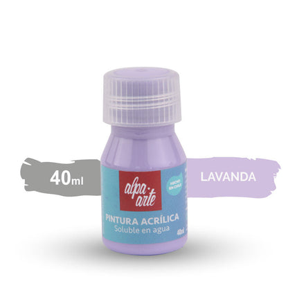 Pintura Acrílica 40 ml - (variedad de colores)